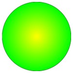 Пример круга, созданного с помощью SVG