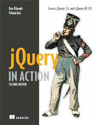 Обложка книги jQuery in Action, Second Edition